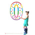 40 INCH | Birthday Cake Candle Design Number Balloons