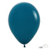 Deluxe Deep Teal Blue | 5 Inch| Sempertex (Betallatex) Latex Balloons | Package 10