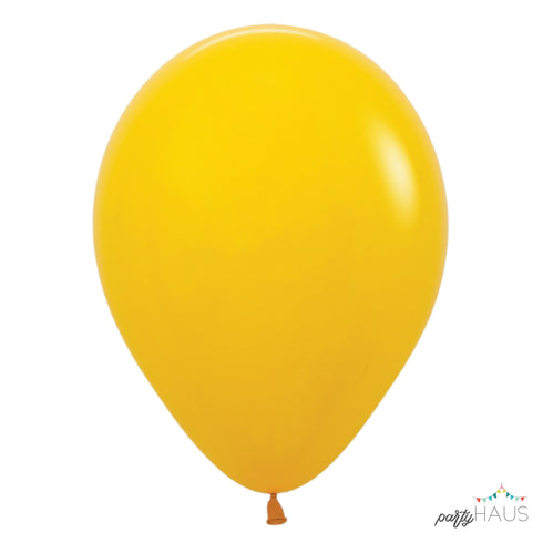 Deluxe Honey Yellow | 11 Inch | Sempertex Latex Balloons | Package 10