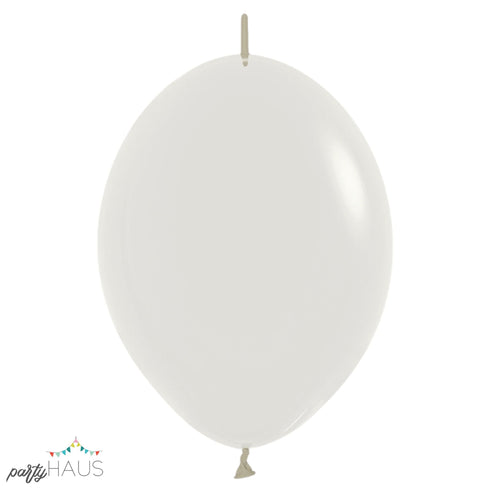 Pastel Dusk Cream | Sempertex LINK-O-LOON® Latex Balloons | 6 INCH | Package 10