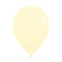 Matte Pastel Yellow | 11 Inch | Sempertex (Betallatex) Latex Balloons | Package 10
