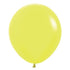 Neon Yellow | 18 Inch | Sempertex Latex Balloons | Package 6
