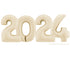 Satin Cream Number 2024 Balloons | 40 Inch