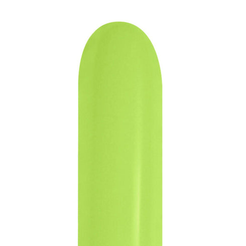 Deluxe Key Lime Green | 260 | Sempertex (Betallatex) Modeling Latex Balloons | Package 10