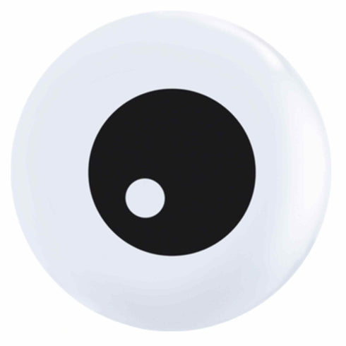 Eye Ball Printed Latex Balloons | Mini 5 Inch| Package 6