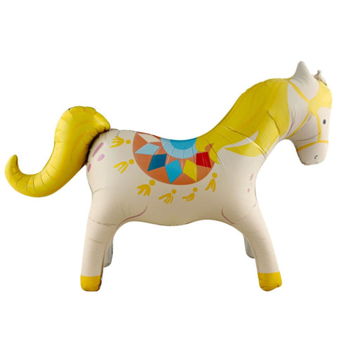 Carousel Horse Foil Balloons | 40 x 26 Inch | Standing Air Fill Only