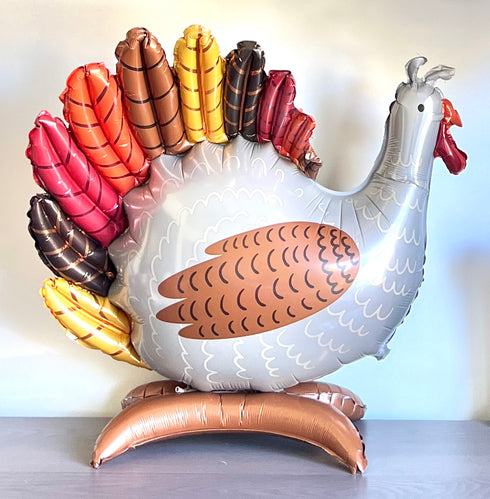 Turkey Thanksgiving Foil Balloon | Stand Up | 29 Inch