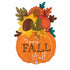 Happy Fall Y'all Pumpkin Vase Foil Balloons | 28 Inch