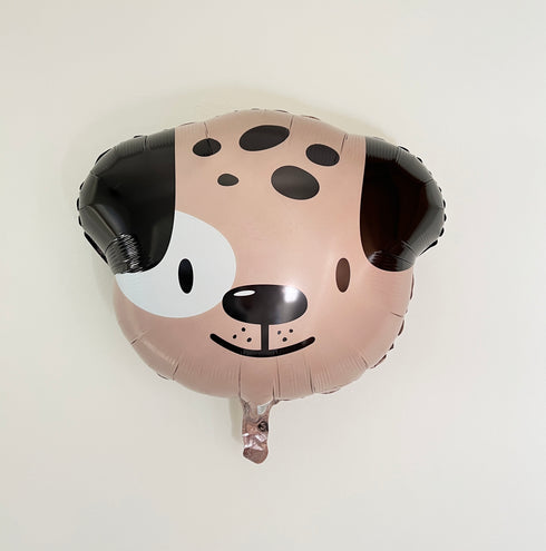 Cute Puppy Dog Head Foil Balloons | 21 Inch