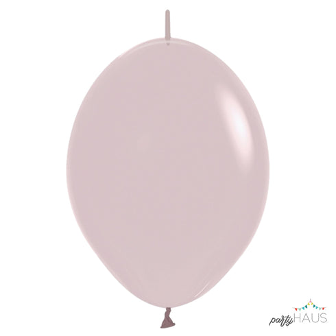 Pastel Dusk Rose | 12 Inch | Sempertex (Betallatex) LINK-O-LOON® Latex Balloons | Package 10