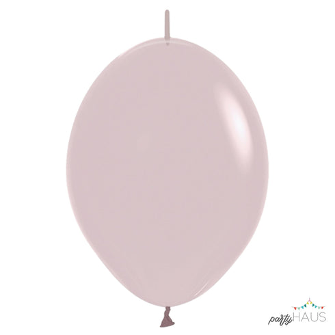 Pastel Dusk Rose | 6 Inch | Sempertex (Betallatex) LINK-O-LOON® Latex Balloons | Package 10