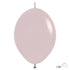 Pastel Dusk Rose | 6 Inch | Sempertex (Betallatex) LINK-O-LOON® Latex Balloons | Package 10