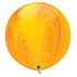 Yellow Orange Marble Super Agate Latex Balloons | 36 INCH