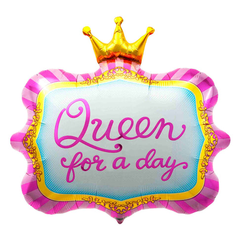 Queen For A Day Foil Balloons | Crown | 23 INCH