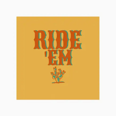 Ride Em Rodeo Theme Paper Cocktail Napkins | Package 20