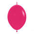 Deluxe Cosmo Pink | 12 Inch | Sempertex LINK-O-LOON® Latex Balloons | Package 10