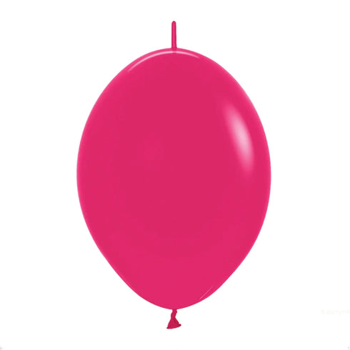 Deluxe Cosmo Pink | 6 Inch | Sempertex LINK-O-LOON® Latex Balloons | Package 10