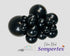 Deluxe Black | 11 Inch | Sempertex (Betallatex) Latex Balloons | Package 10