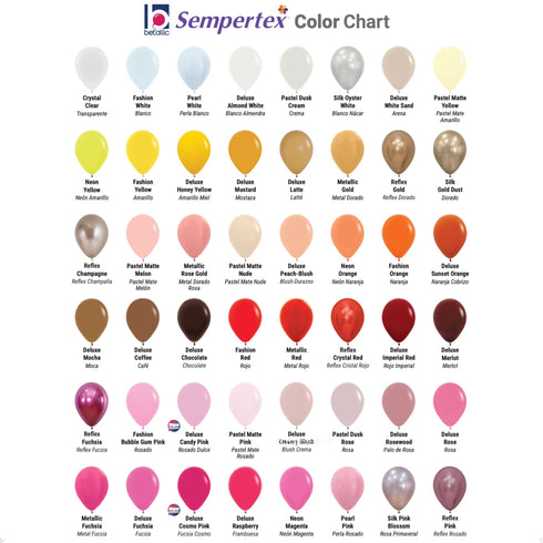 Deluxe Cosmo Pink | 24 INCH | Sempertex Latex Balloons | Each
