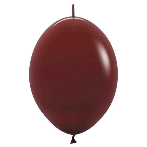 Deluxe Merlot | Sempertex LINK-O-LOON® Latex Balloons | 12 INCH