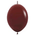Deluxe Merlot | Sempertex LINK-O-LOON® Latex Balloons | 12 INCH