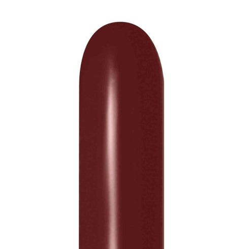 Deluxe Merlot | 260 Sempertex Latex Balloons | Package 10