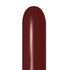 Deluxe Merlot | 260 Sempertex Latex Balloons | Package 10