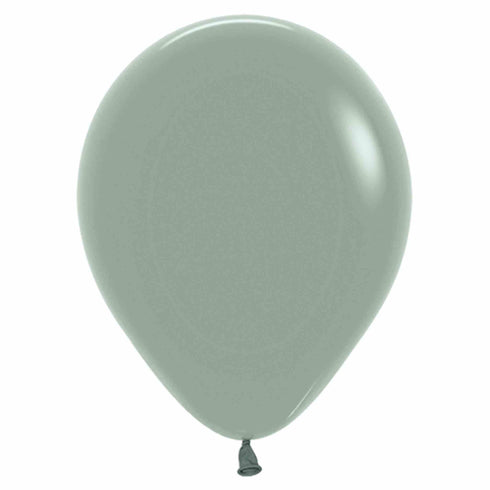 Pastel Dusk Laurel Green | 5 inch | Sempertex Latex Balloons | Package 10