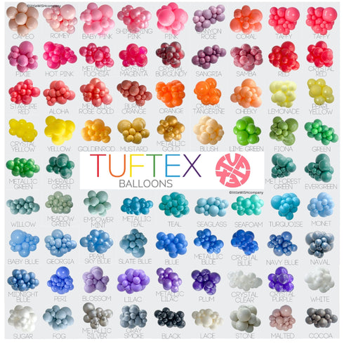5 INCH | Tuftex Latex Balloons | Package 10