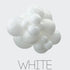 White | 11 INCH | Tuftex Latex Balloons | Package 10