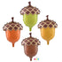 Acorn Foil Balloons | 18 Inch | Green | Burnt Orange | Brown | Mustard