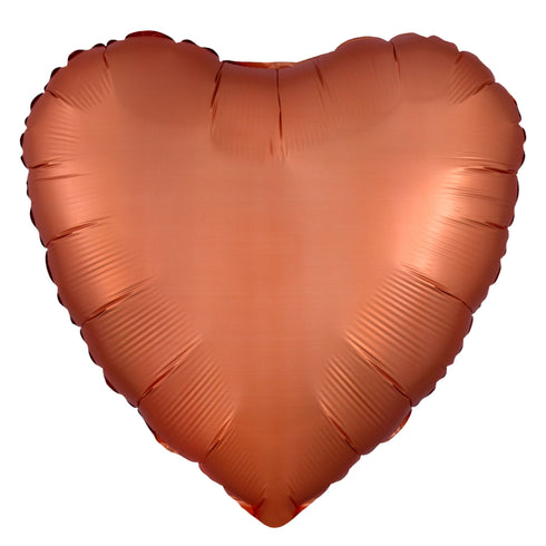 18 Inch | Heart Shaped Foil Balloons | Various Colors