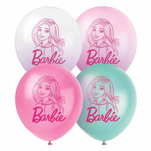 Barbie Latex Balloons | 11 Inch Round | Licensed
