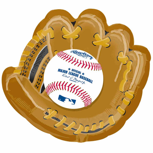 Baseball and Baseball Glove MLB Foil Balloons | 25 INCH