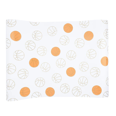 Basketball Theme Party Paper Table Runner | 16 x 120 Inches