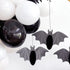 Black Bat Paper Honeycomb Hanging Garland | Set 3