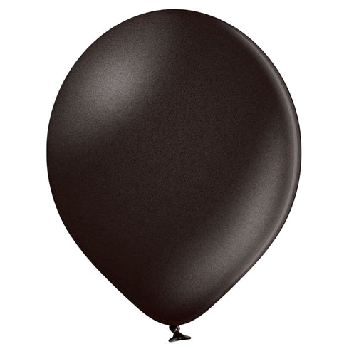 Metallic Black | Belbal Latex Balloons | 5 Inch, 12 Inch, 17 Inch, 24 Inch and 36 Inch Sizes