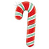 Huge Glitter Red & Green Candy Cane Foil Balloon | 60 Inch