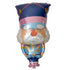 Cute Blue Nutcracker Christmas Foil Balloons | 34 Inch