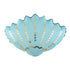 Pastel Matte White Seashell Mylar Balloons | Mermaid Beach Party | 18 Inch