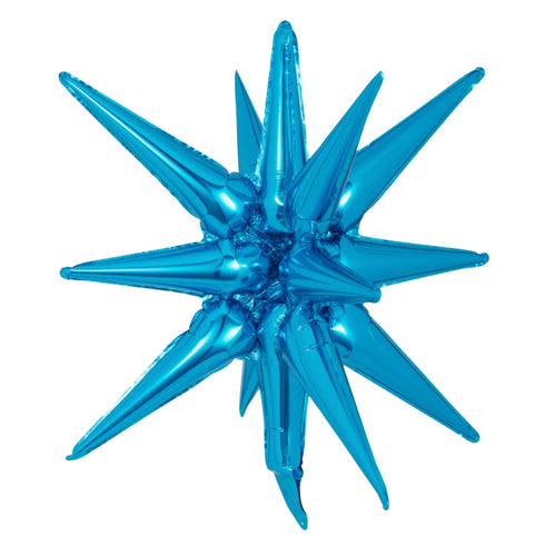 All In One Starburst Foil Balloon | Various Colors | 22 Inch and 27 Inch