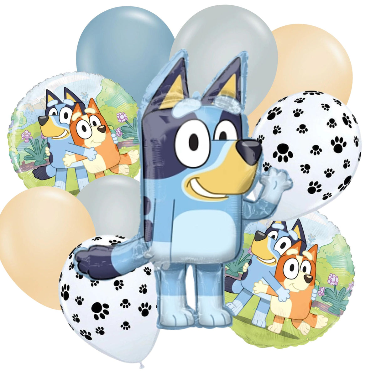 Bluey Party Balloon Bouquets 