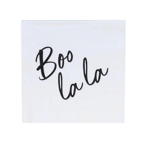 Boo La La Paper Cocktail Napkins | Halloween | Set 20