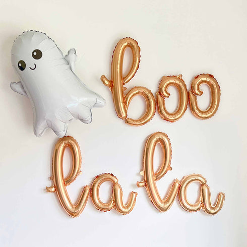 Boo La La Halloween Letter Balloon Garland Kit