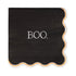 Boo Halloween Paper Beverage Napkins | Black & White | Set 24 (Copy)