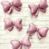 Mini Matte Pink Bow Foil Balloons | 9 Inch | Air Fill Only