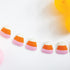 Felt Candy Corn Halloween Party Banners | 6 Feet