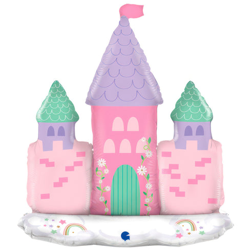Princess Castle Stand Ups Balloons | 30 Inch Air Fill