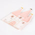 Princess Party Castle Shaped Paper Plates | Package 8 | White Gold & Blush Pink
