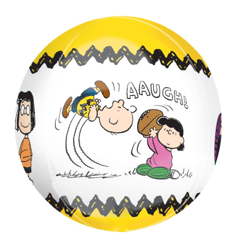Peanuts Charlie Brown Orbz Foil Balloons | 15 Inch | Licensed